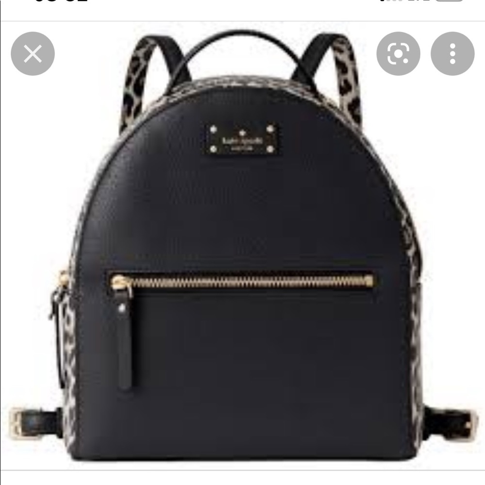 Kate Spade Leopard Backpack - Picture 7 of 8